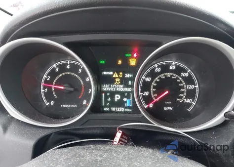 2014 Mitsubishi Outlander Sport Es z USA, uszkodzony, nr VIN 4A4AR3AU0EE014934